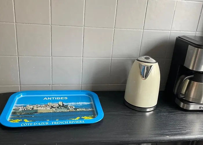 Juan Les Pins, T2 Cosy Et Confortable, Avec Parking En Sous-sol, Proche Plages Et Commerces דירה *